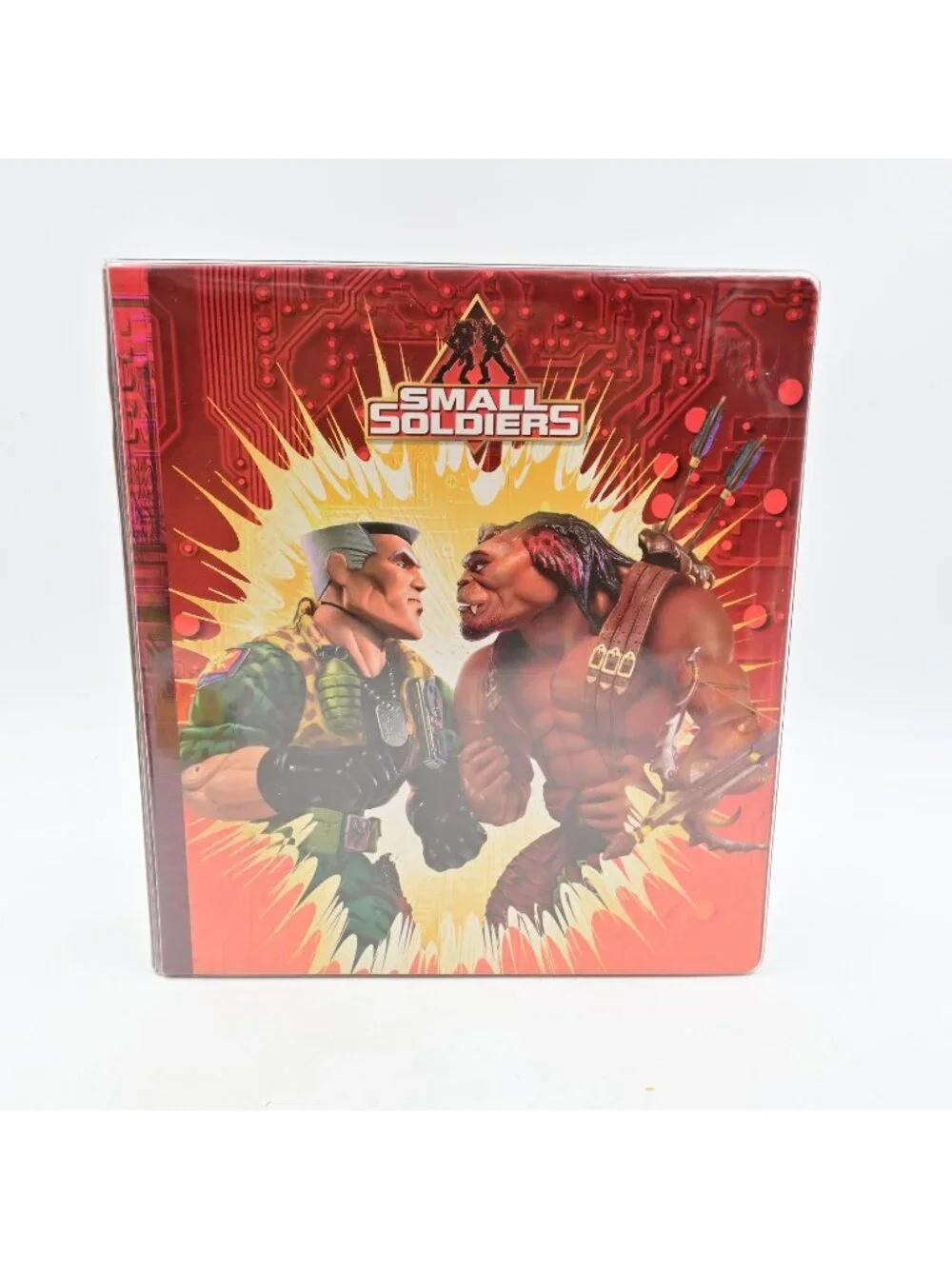 Small Soldiers 3 Ring Binder Vintage 1998 Red Black Retro School Folder